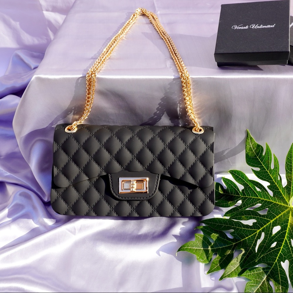 Matte Black “Lush” Purse